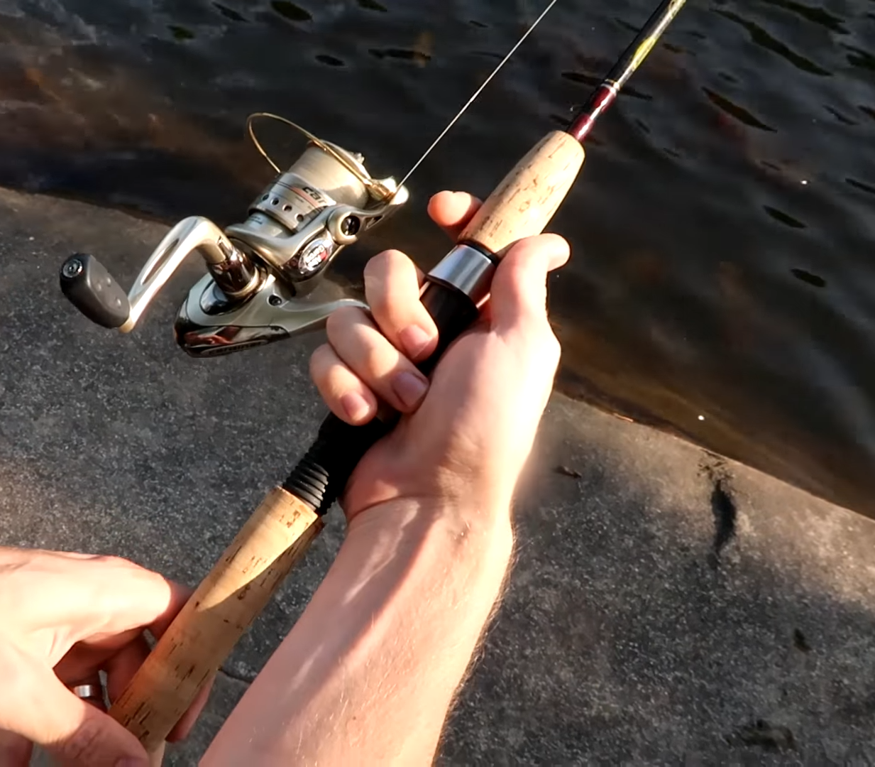 spinning rod