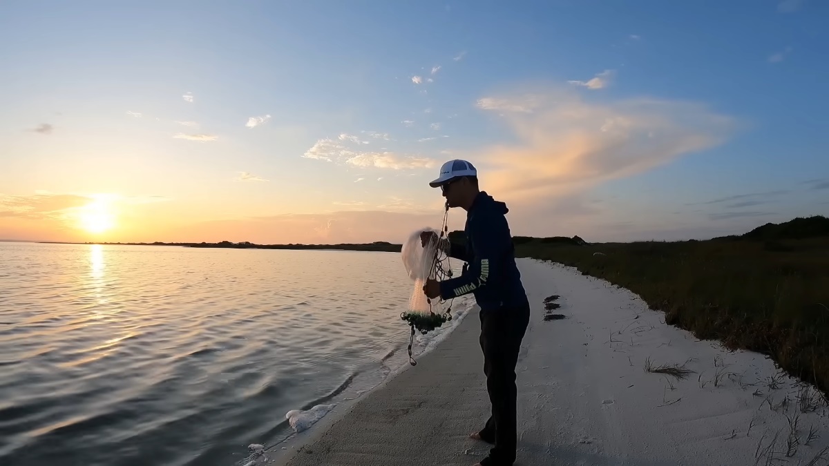 beach fishing