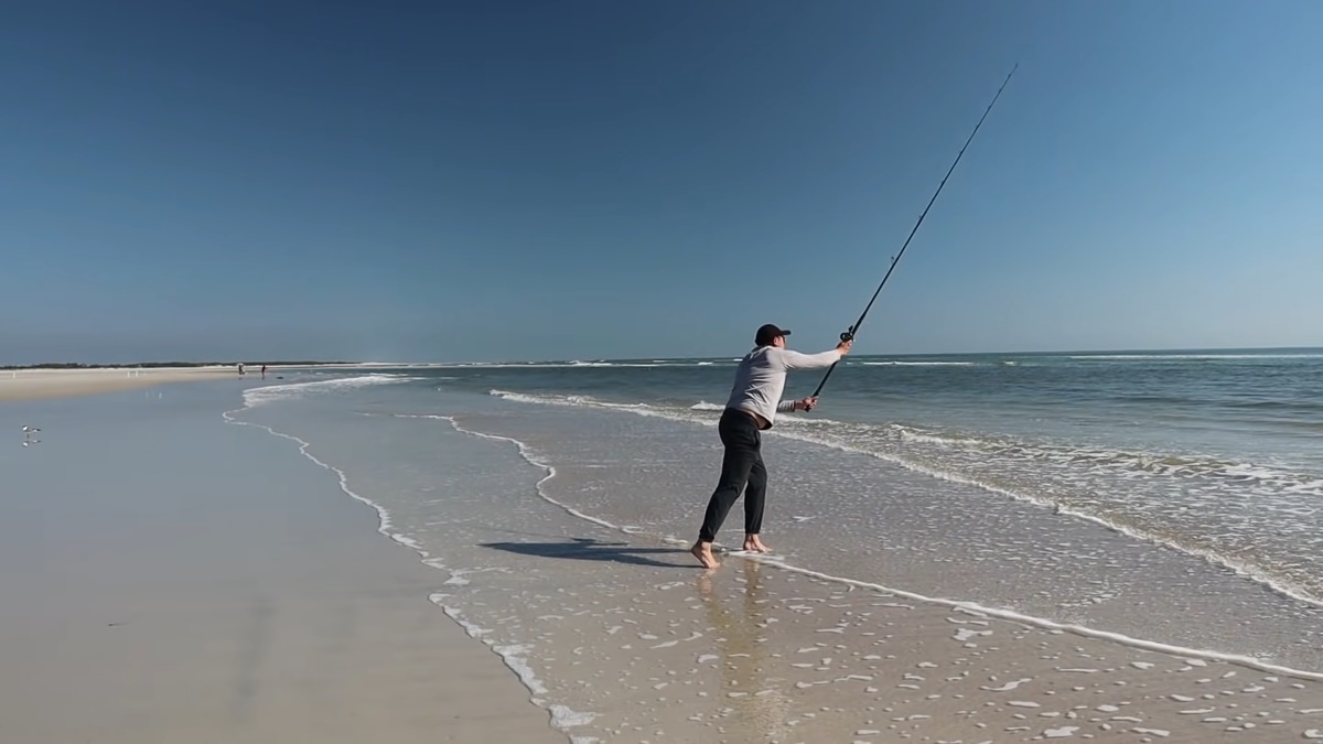 cast surf fishing