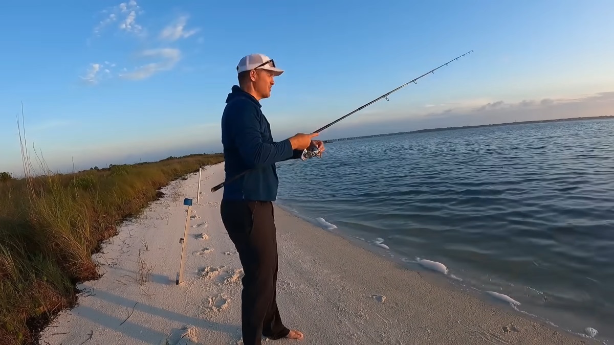 fishing from the beach florida