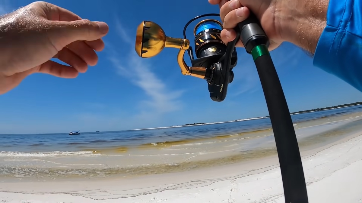 rod and reel for beach fishing