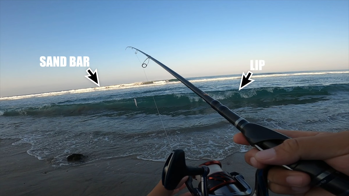 where to cast surf fishing